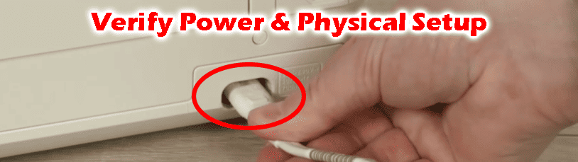 Preliminary Checks before Resolving HP Envy 6400 Offline Issue